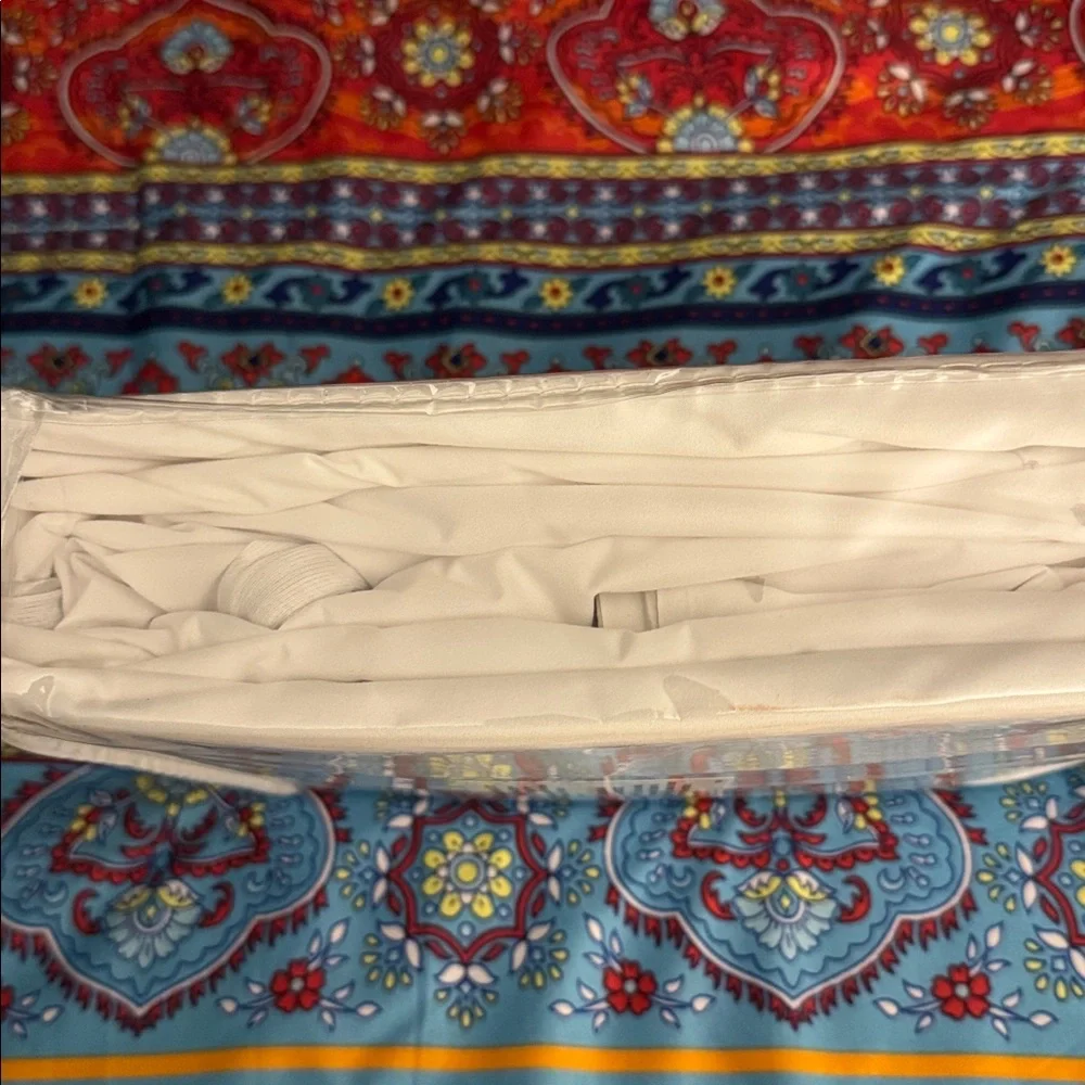 White Mattress & Pillow Cover Set